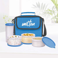 Milton Meal Combi Insulated Tiffin With Water Glass — back view