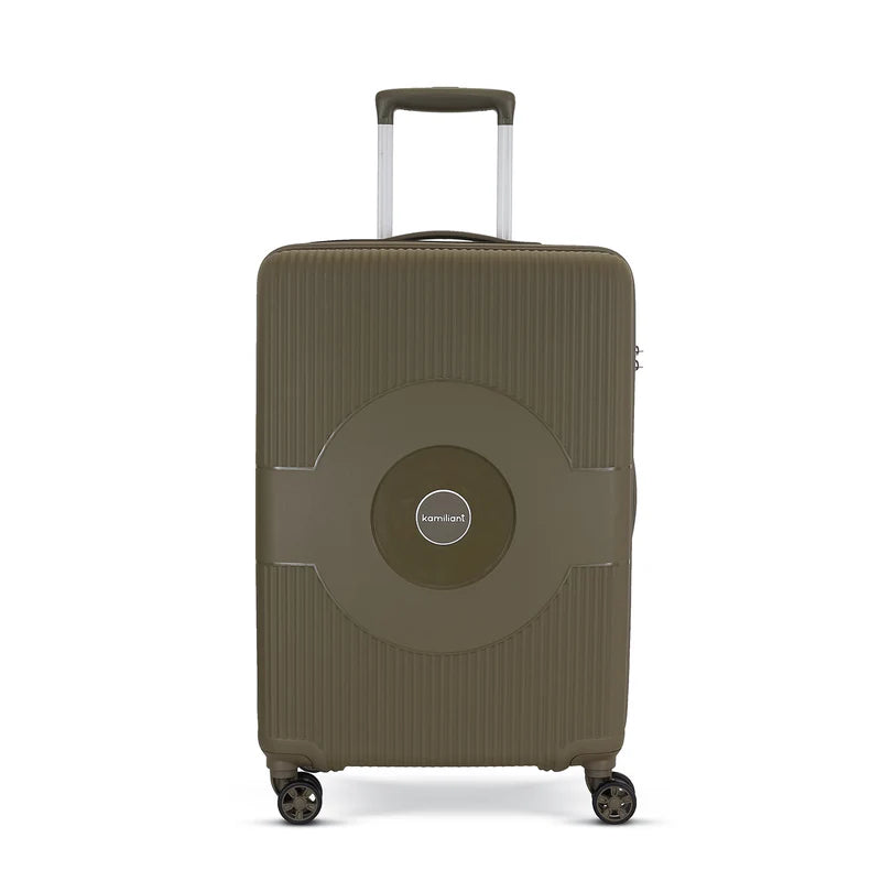 Kamiliant Might Military Olive Trolley Bag