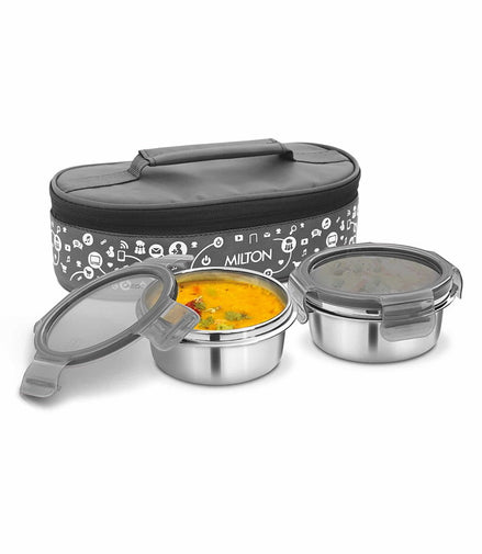 Milton Lifestyle Lunch Stainless Steel Tiffin Box