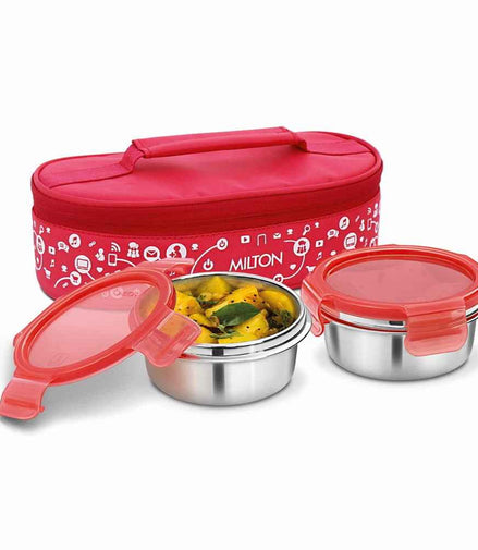 Milton Lifestyle Lunch Stainless Steel Tiffin Box