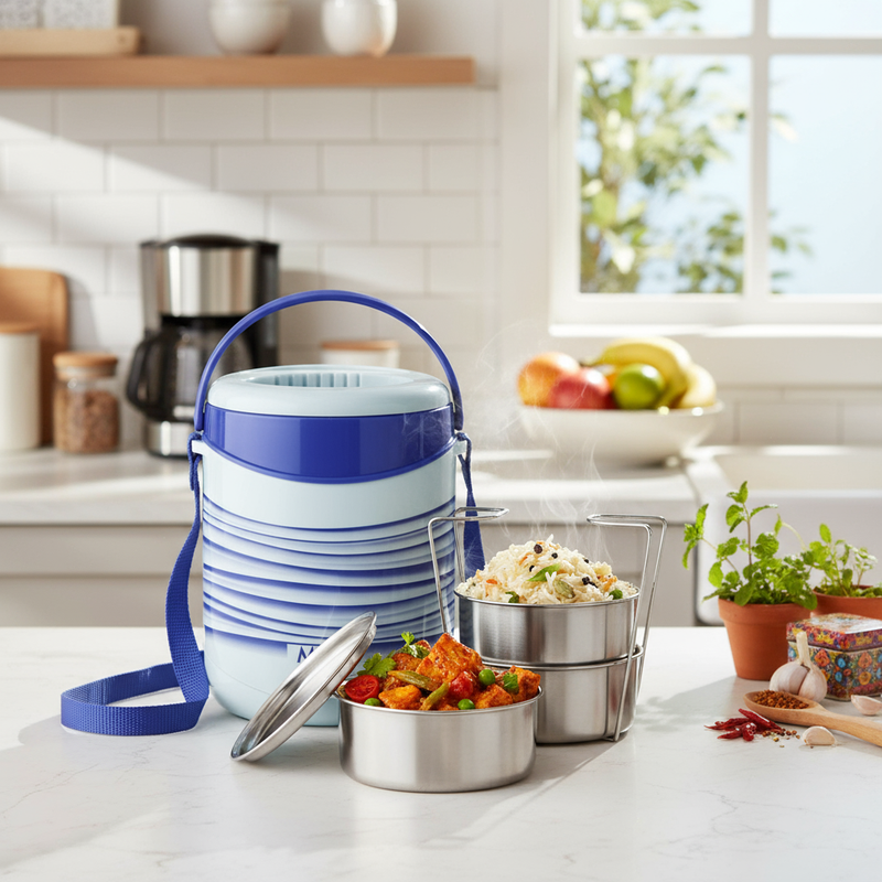 Milton Econa Insulated Tiffin Blue
