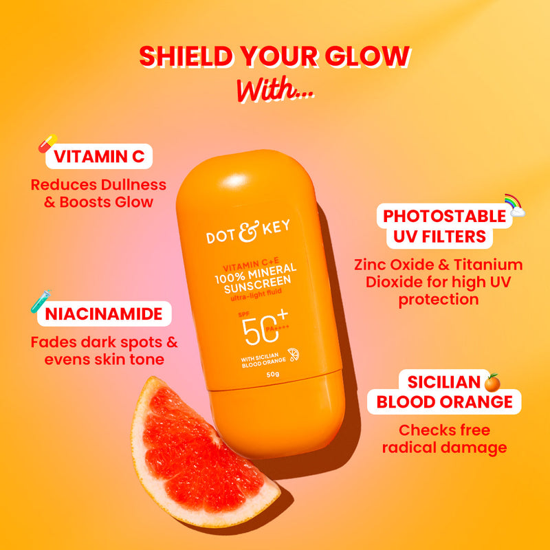 Dot & Key Vitamin C + E Mineral Sunscreen texture