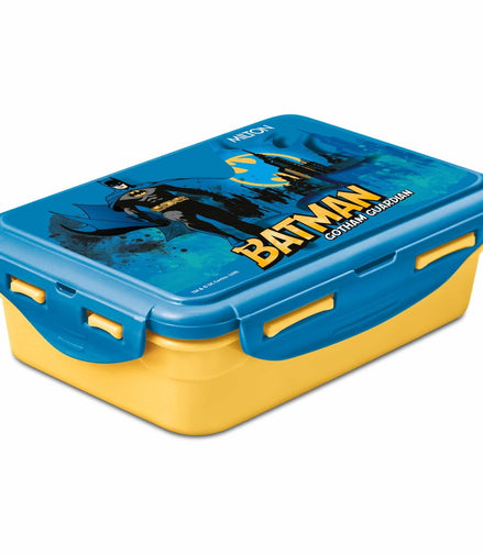 Milton Mini Fun Treat Super Hero Plastic Kids Tiffin — Blue