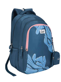 Genie Mira 36L School Backpack - Navy Blue