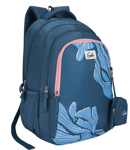 Genie Mira 36L School Backpack - Navy Blue