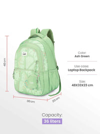 Genie Morphi 36L Laptop Backpack - Ash Green
