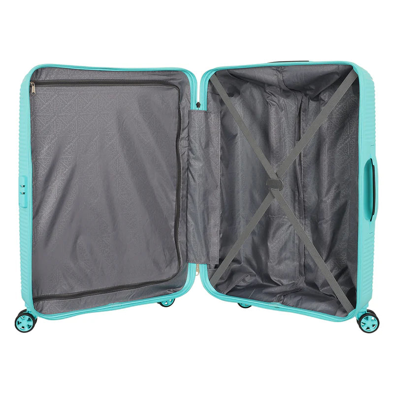 Kamiliant Nexus Aqua Blue Luggage Set