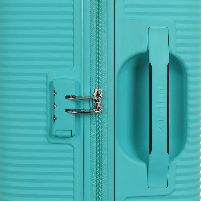 Kamiliant Nexus Aqua Blue Luggage Set