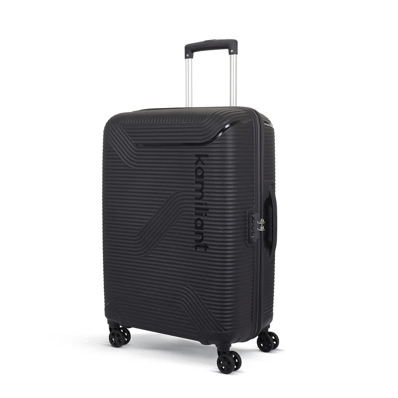 Kamiliant Nexus Black Luggage Set