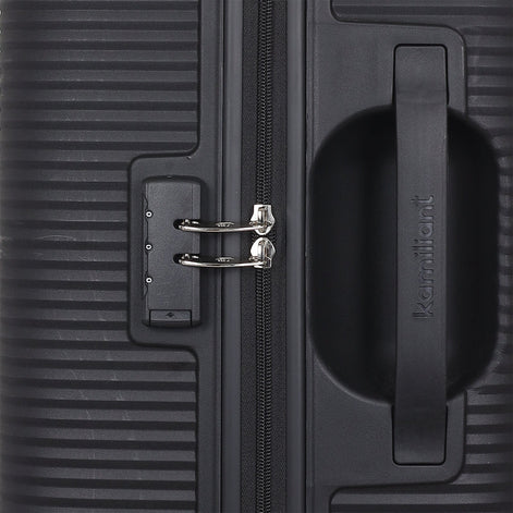 Kamiliant Nexus Black Luggage Set