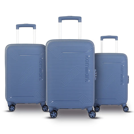 Kamiliant Nexus Blue Fin Luggage Set