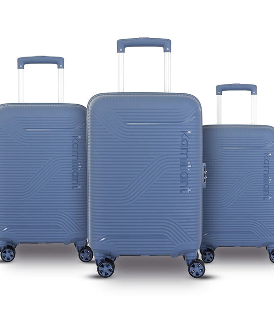 Kamiliant Nexus Blue Fin Luggage Set