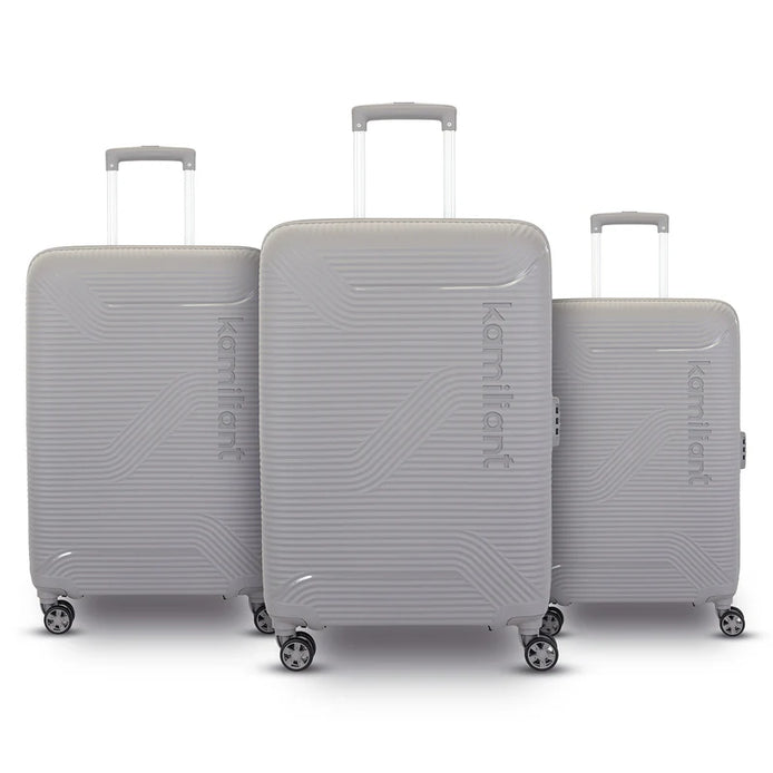 Kamiliant Nexus Light Grey Luggage Set