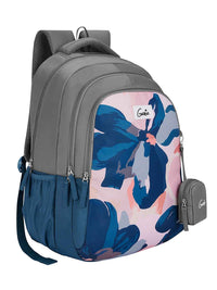 Genie NightFern 36L School Backpack - Blue