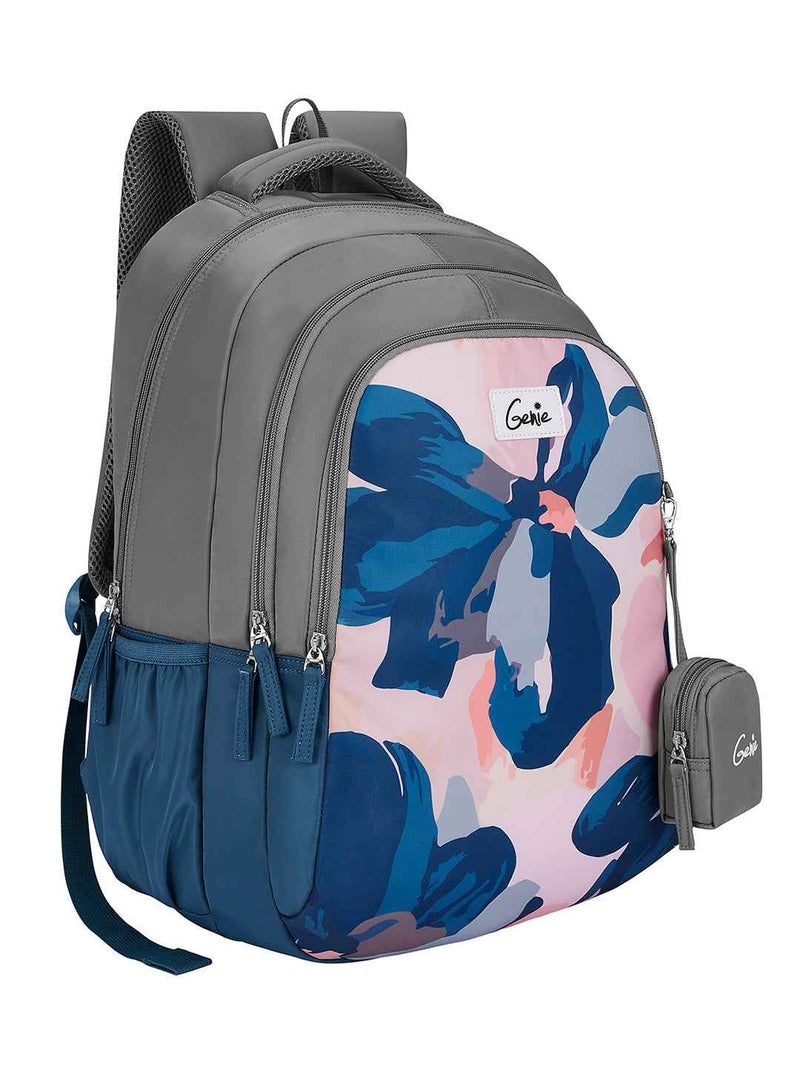 Genie NightFern 36L School Backpack - Blue