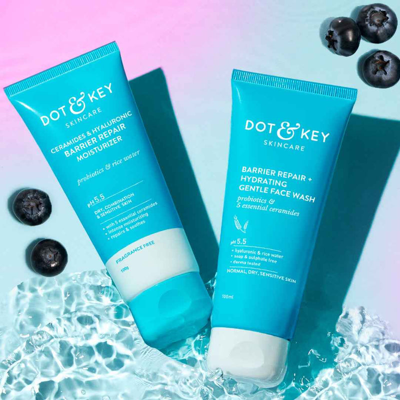 Dot & Key Hydrating Barrier Repair Duo (Face Wash + Moisturizer)
