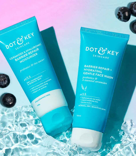 Dot & Key Hydrating Barrier Repair Duo (Face Wash + Moisturizer)