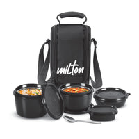 Milton Pro Munch Lunch Box Black