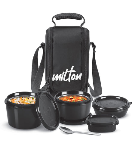 Milton Pro Munch Lunch Box Black