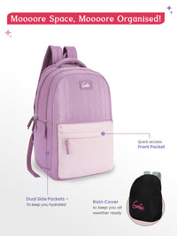 Genie Quillet 36L Laptop Backpack Wine Red