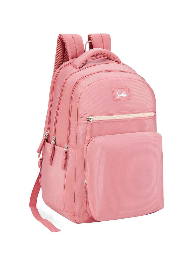 Genie Rue 36L Laptop Backpack With Raincover - Dusky Peach