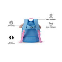 American Tourister Coodle 3.0 8L kids daypack Blue — back panel
