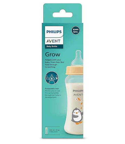 Philips Avent Grow Anti-Colic Feeding Bottle 6m+ - SCF064/01