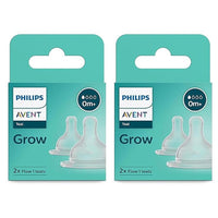 Philips Avent Grow Baby Bottle Teat Newborn SCY095/01