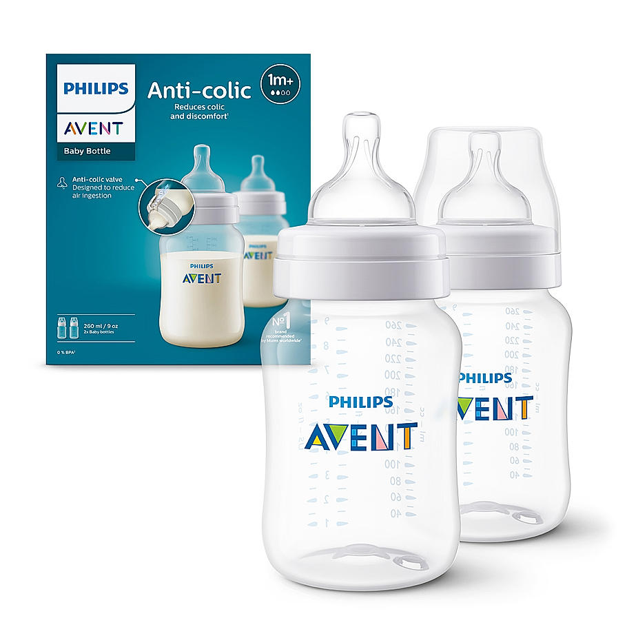 Philips Avent Anti-Colic Baby Feeding Bottle 1m+ SCY103/20