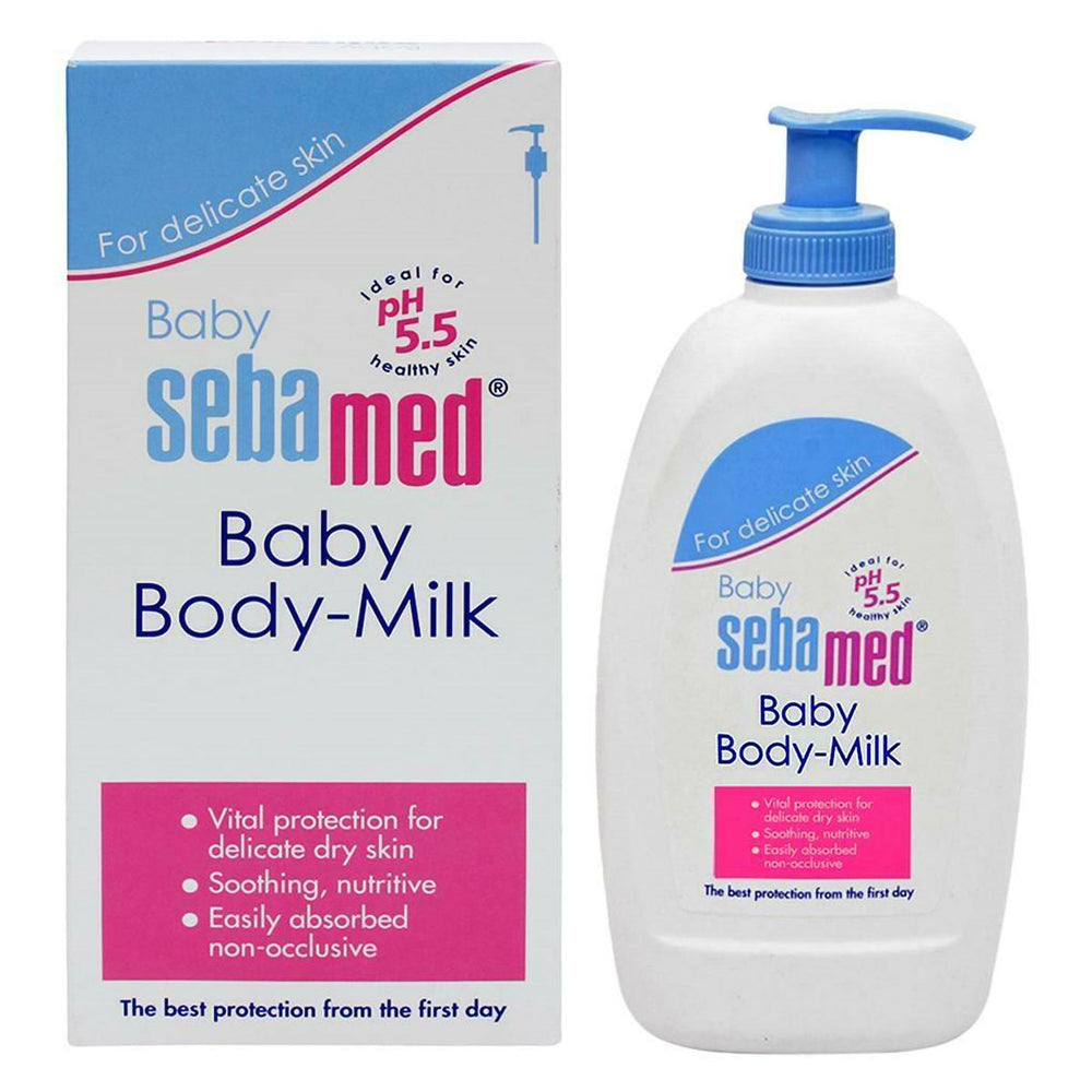 Sebamed Baby Body Milk pH 5.5 400ml pump bottle