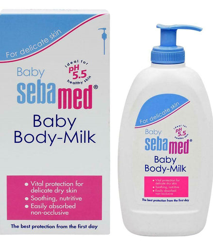 Sebamed Baby Body Milk pH 5.5 400ml pump bottle