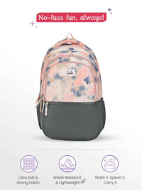 Genie Serena 36L Laptop Backpack With Raincover - Grey