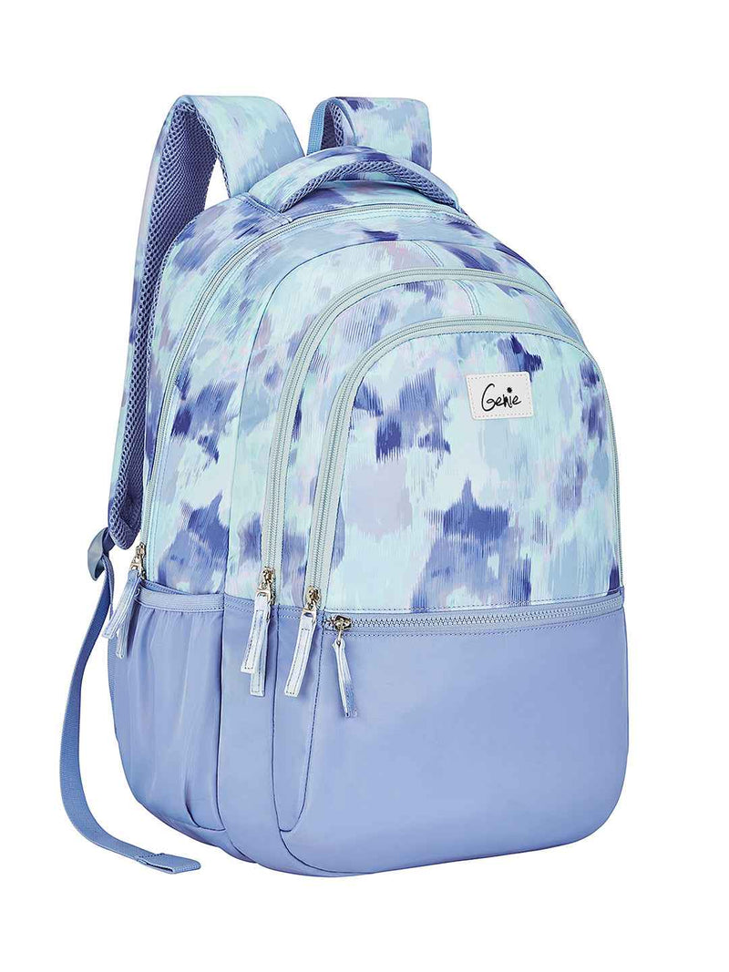 Genie Serena 36L Laptop Backpack With Raincover - Pearl Blue