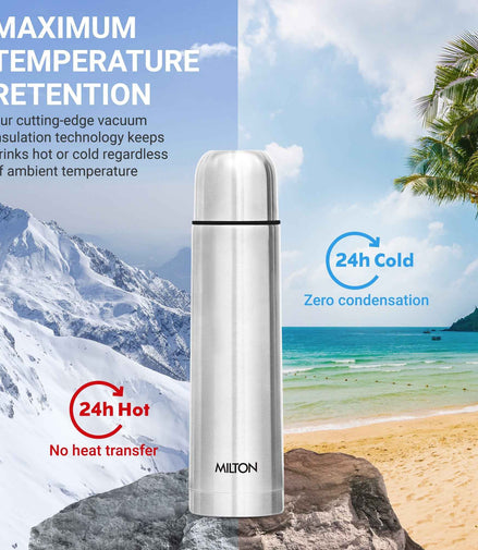 Milton Personalized Flip Lid Thermosteel Bottle