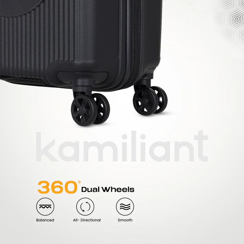 Kamiliant Might Black Trolley Bag - image 5 of 9 - Luggage