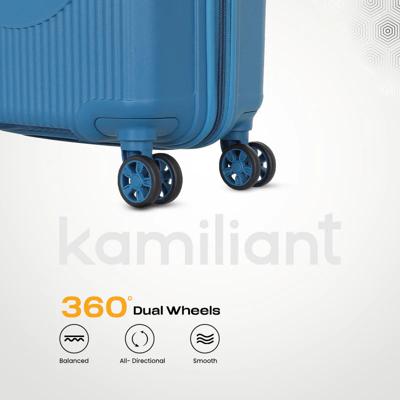 Kamiliant Might Deep Ocean Trolley Bag - image 4 of 9 - Luggage