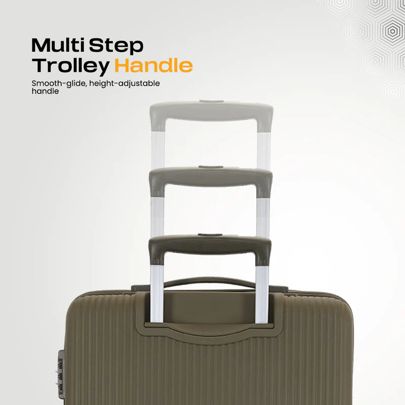 Kamiliant Might Military Olive Trolley Bag