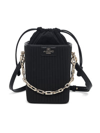 AKIKI London Belmond Small Sling Bag Black detail