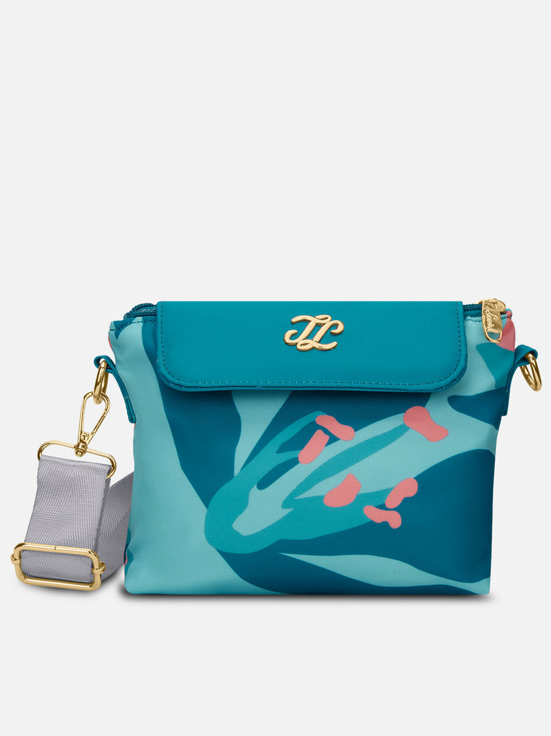 Lavie Signature Capela Neosho Sling Bag in Teal