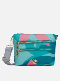 Lavie Signature Capela Platte Sling Bag in Teal