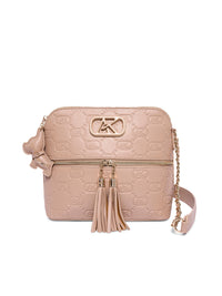 AKIKI London Hatton 24 Medium Sling Bag Beige lifestyle