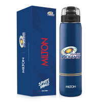 Milton Sports Steel Edge UV Printing Thermoware Bottle With Twin Lid - Mumbai Indians (MI) - Milton