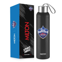 Milton Sports Steel Halo UV Printing Water Bottle - Delhi Capitals (DC) - Milton