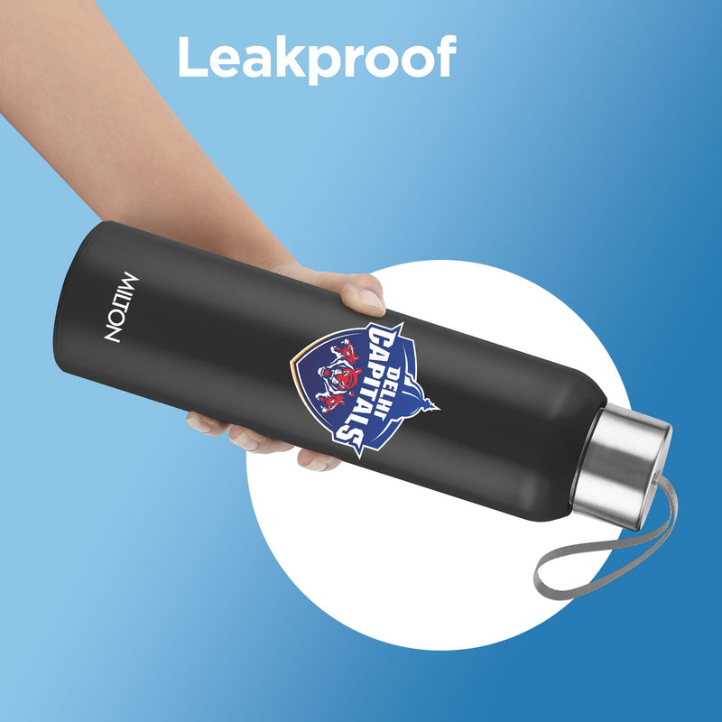 Milton Sports Steel Halo UV Printing Water Bottle - Delhi Capitals (DC) - Milton
