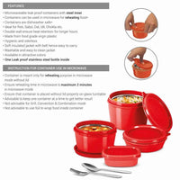 Savor Lunch Stainless Steel Containers (Milton) - image 5 of 11 - Lunch Box Sets