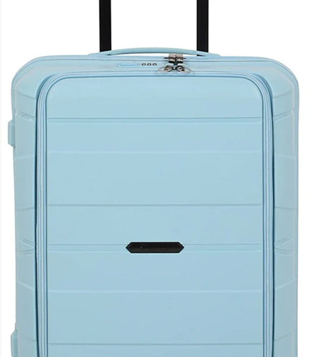 IT Luggage Momentous Trolley — Crystal Sky Blue