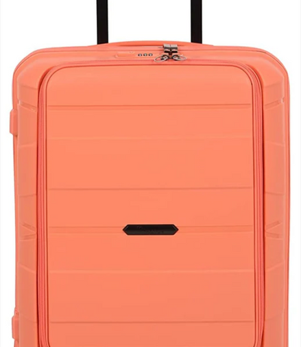 IT Luggage Momentous Trolley Fusion Coral — front view