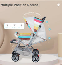 R for Rabbit Lollipop Lite Stroller — back view