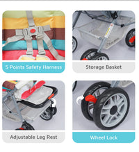 R for Rabbit Lollipop Lite Stroller — front view