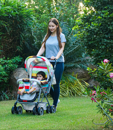 Lollipop Lite Stroller - Travel Friendly, Easy To Fold, Reversible Handle, Wheel Lock, Adjustable Leg Rest - image 1 of 7 - Baby Stroller